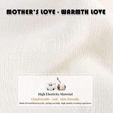 Stylish Parent-Child Beanie Hat for Winter Use