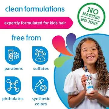 SoCozy Multi Styler, Styling Hair Spray for Kids, Safe for Everyday Use (5.2 Fl Oz) Holds Like a Light Gel, Gentle Formula with Quinoa, Vitamin B5 & Aloe, No Parabens, Sulfates or Synthetic Colors
