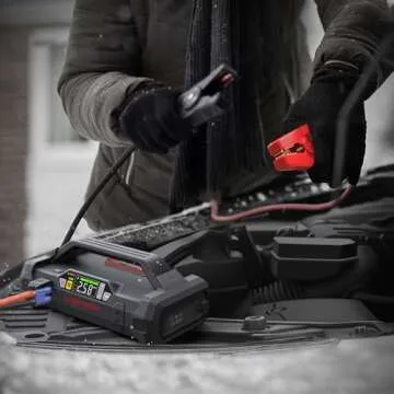 LOKITHOR JA300 Jump Starter with Air Compressor - 1500Amp 12V Portable Power Bank & Tire Inflator