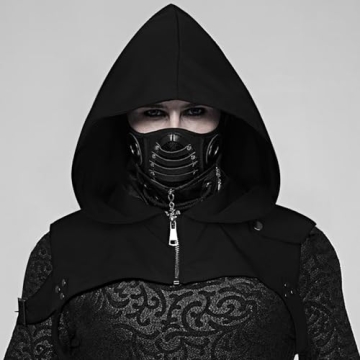 L'VOW Cyber-punk Cloak for Halloween and Cosplay