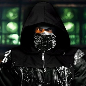L'VOW Cyber-punk Cloak for Halloween and Cosplay