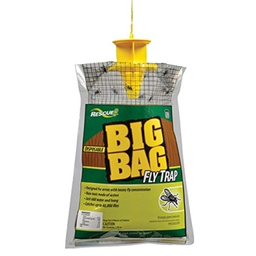 RESCUE! Big Bag Fly Trap - Disposable Outdoor Solution