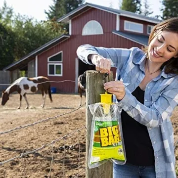 RESCUE! Big Bag Fly Trap - Disposable Outdoor Solution