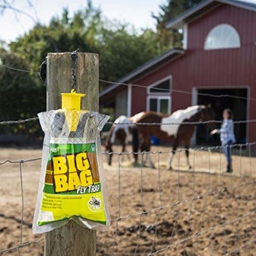 RESCUE! Big Bag Fly Trap - Disposable Outdoor Solution