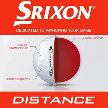 Srixon Distance Golf Balls - Soft Feel and High Performance