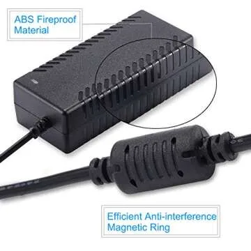 5V 5A Power Supply Adapter - COOLM AC 100-240V DC 5 Volt 5amp 25W Power Converter Charger 5.5mm x 2.5mm Plug for LED Strip Lighting