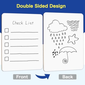 BainGesk 32 Pack Mini White Boards for Students and Teachers