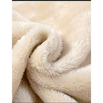 Fenclushy Womens Winter Hoodies Warm Fleece Sherpa Lined Pullover Hooded Sweatshirt(Pink,L)