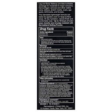 Dermablend Leg and Body Makeup with SPF 25 - 3.4 Fl. Oz.