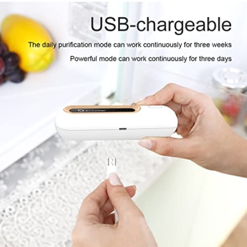Portable USB Fridge Deodorizer Odor Eliminator