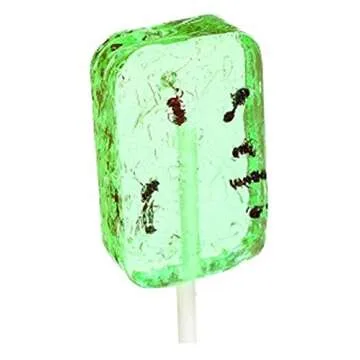 Unique Hotlix Ant Lollipop Pack - 4 Exciting Flavors