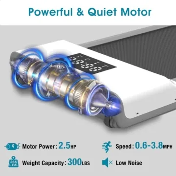 SupeRun Under Desk Treadmill for Home and Office Use