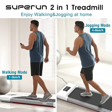SupeRun Under Desk Treadmill for Home and Office Use