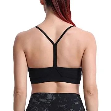 Aoxjox Women's Workout Y Sports Bras for Summer Fitness and Yoga