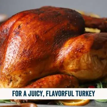 PS Seasoning Tipsy Tom Turkey Brine and Rub Kit - Beer-Brined Turkey Prep Kit with Brine Mix, Bag, and Poultry Seasoning Rub - Easy to Use, Great for Whole or Spatchcocked Poultry