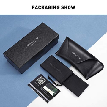 MERRY'S Unisex Polarized Aluminum Sunglasses Vintage Sun Glasses For Men/Women S8286 (Blue, 56)