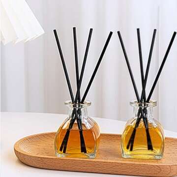 Brajttt Set of 32 Bud Vases for Flowers, Small Vintage Glass Bottles for Rustic Wedding Centerpieces and Home Decor