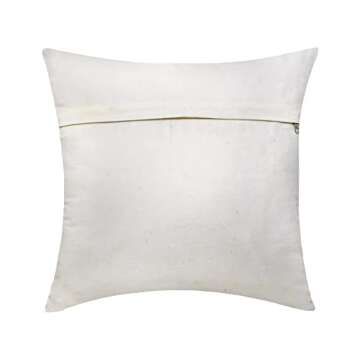 Heavenera Jute Boho Throw Pillow Covers Set of 2