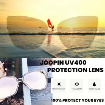 Joopin Oversized Cateye Sunglasses Fashion Cat Eye Sun Glasses UV Protection Trendy Becky Shades for Women Ladies Cute Sunnies (Black + Pink)