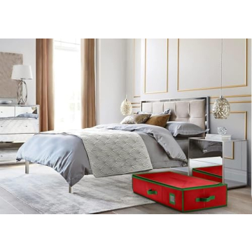 Large Capacity Christmas Wrapping Paper Storage Organizer Bag