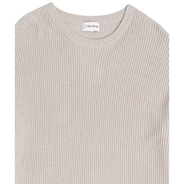 Alice Ribbed Pullover Sweater Back Slit Comfort Style