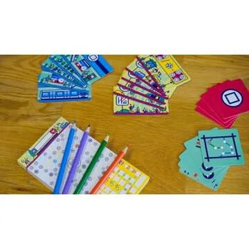 Next Station Paris Board Game | Fun Flip and Write Train Route-Building Strategy Game | Kids Teens Adults Family Couples Solo Play | 1-4 Players | by Blue Orange Games