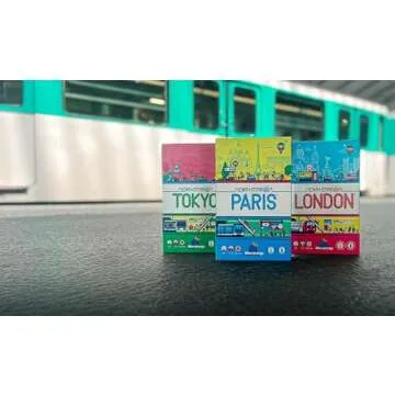Next Station Paris Board Game | Fun Flip and Write Train Route-Building Strategy Game | Kids Teens Adults Family Couples Solo Play | 1-4 Players | by Blue Orange Games