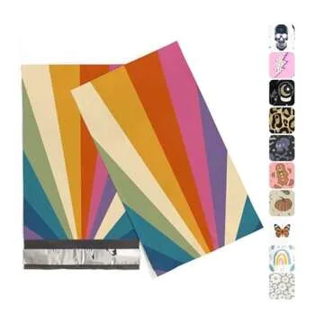 Package Mint Poly Mailers 6 x 9 | Waterproof & Stylish 200 Pack for Shipping