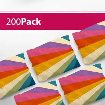 Package Mint Poly Mailers 6 x 9 - 200 Pack for Small Business