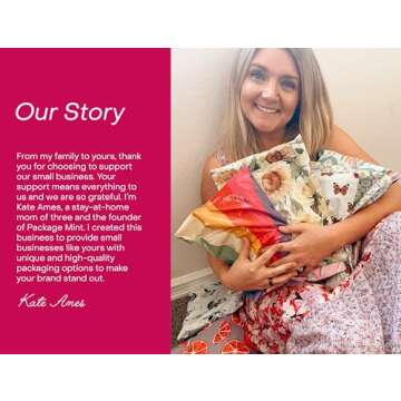 Package Mint Poly Mailers 6 x 9 - 200 Pack for Small Business