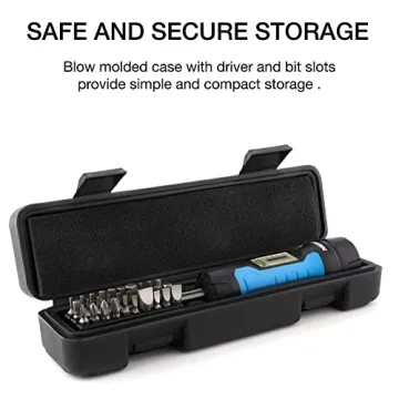 Neiko 10574A Torque Wrench Screwdriver Set for Precision