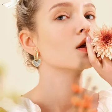 Stylish Chunky Gold Hoop Earrings for Women - Hypoallergenic Design