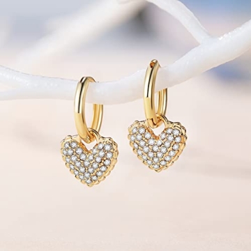 Stylish Chunky Gold Hoop Earrings for Women - Hypoallergenic Design