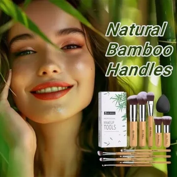 Essential BS-MALL 11pcs Bamboo Makeup Brush Set - Perfect Blend