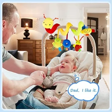 Engaging Baby Crib Hanging Rattles Toys for Infants