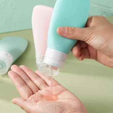 INSFIT Travel Bottles TSA Approved Leak Proof Containers