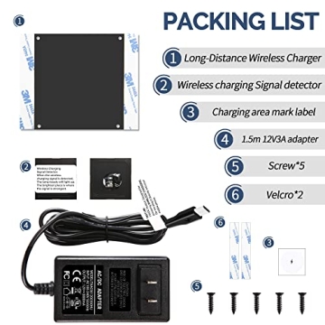UUMAO Invisible Wireless Charger for Under Desk Use