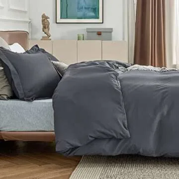 Bedsure California King Duvet Cover - Ultra Soft & Durable