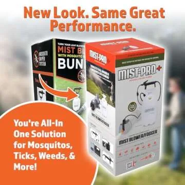 Pesticide Sprayer | Insecticide Sprayer and Mosquito Mister System | Pest Control System for Fleas, Ticks, and Mosquitos | Kit + Tank Sprayer