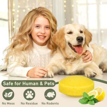 Natural Peppermint Lemon Mouse Repellent Safe for Pets