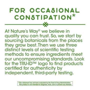 Nature's Way Senna Leaves for Digestive Health Pack of 4