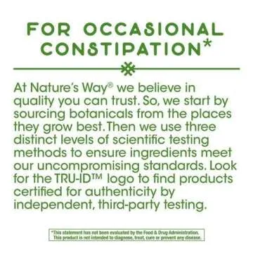 Nature's Way Senna Leaves for Digestive Health Pack of 4