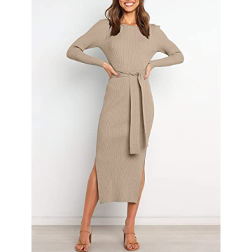 ANRABESS Womens Sweater Dress for Stylish Winter Looks