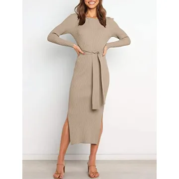 ANRABESS Womens Sweater Dress for Stylish Winter Looks