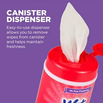 Wet Ones Cat Cleaning Wipes - Fresh & Aloe Vera 50 Count