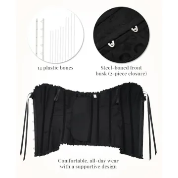 Stylish SZIVYSHI Corset Tops for Stunning Night Out Wear