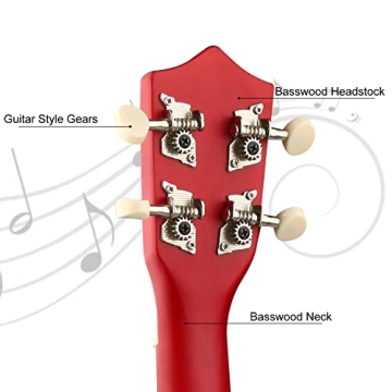 LXS 21" Ukulele for Kids - Beginners with Accessories