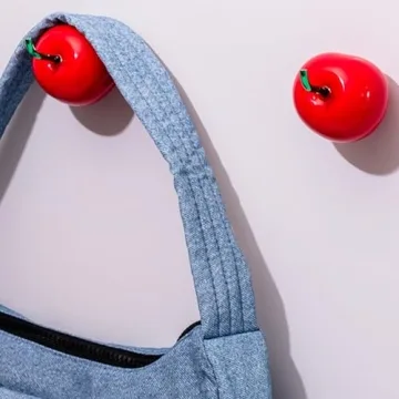 ban.do Cute Cherry Wall Hook for Decor and Organization
