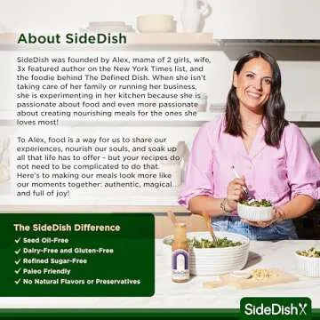 Miso Caesar Dressing (Pack of 3) – Seed Oil Free Salad Dressing Made w/Avocado Oil – Refined Sugar Free, Dairy & Gluten Free Dip & Marinade – Paleo Honey Mustard Dressing for Dips, Sauces - SideDish