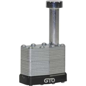 Mighty Mule Gate Operator Security Pin Lock (FM133), Silver